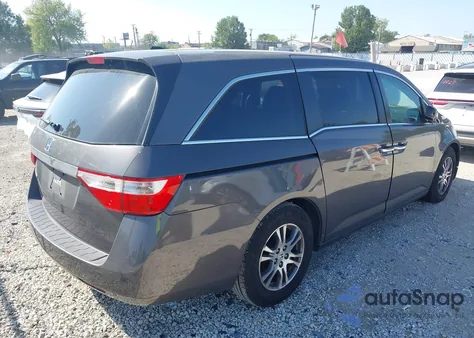 2013 Honda Odyssey Ex-L из США, поврежденный, VIN 5FNRL5H68DB070115